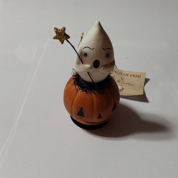 Bethany Lowe Spooked Ghost In Jack O Lantern - Michelle Lauristen - Picture 7 of 7